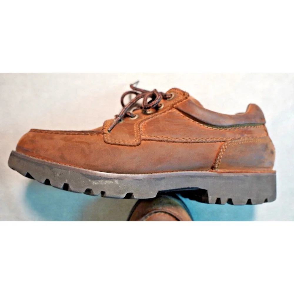 Men's Rockport Hydro-Shield Waterproof  11.5 M‎ M3397 Suede Brown Leather Shoe